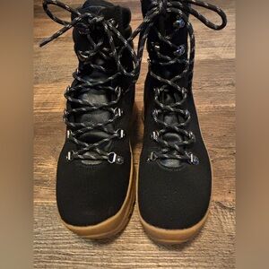 Calia By Carrie Underwood Ella Lace Up‎ Boot Size 7 BlackNever Worn